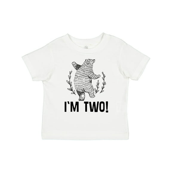 Inktastic 2nd Birthday Bear 2 Year Old Boy Boys or Girls Toddler T-Shirt