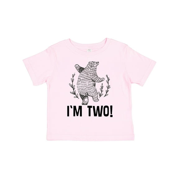 Inktastic 2nd Birthday Bear 2 Year Old Boy Boys or Girls Toddler T-Shirt