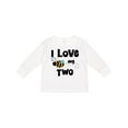 thumbnail image 1 of Inktastic 2nd Birthday Bee Boys or Girls Long Sleeve Toddler T-Shirt, 1 of 5