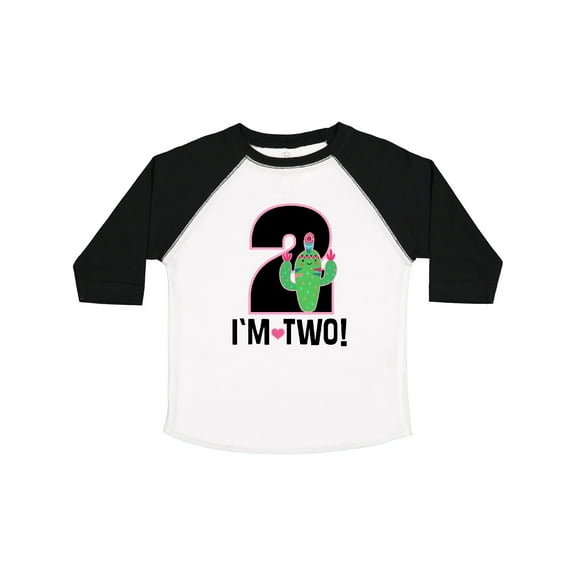 Inktastic 2nd Birthday Cactus Tribal for 2 Year Old Girls Toddler T-Shirt