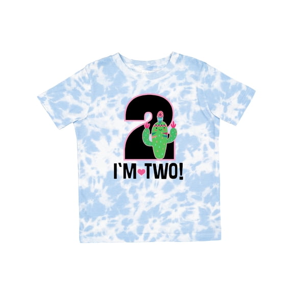 Inktastic 2nd Birthday Cactus Tribal for 2 Year Old Girls Toddler T-Shirt