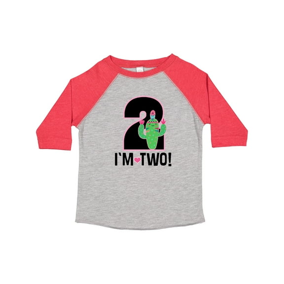 Inktastic 2nd Birthday Cactus Tribal for 2 Year Old Girls Toddler T-Shirt