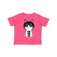 thumbnail image 1 of Inktastic 2nd Birthday Cat 2 Year Old Girl Girls Toddler T-Shirt, 1 of 5