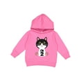 thumbnail image 1 of Inktastic 2nd Birthday Cat 2 Year Old Girl Toddler Hoodie, 1 of 4