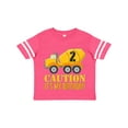 thumbnail image 1 of Inktastic 2nd Birthday Construction Truck, Cement Mixer 2 Years Old Boys or Girls Toddler T-Shirt, 1 of 5