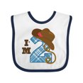 thumbnail image 1 of Inktastic 2nd Birthday Cowboy I'm 2 Two Year Old Boys or Girls Baby Bib, 1 of 4