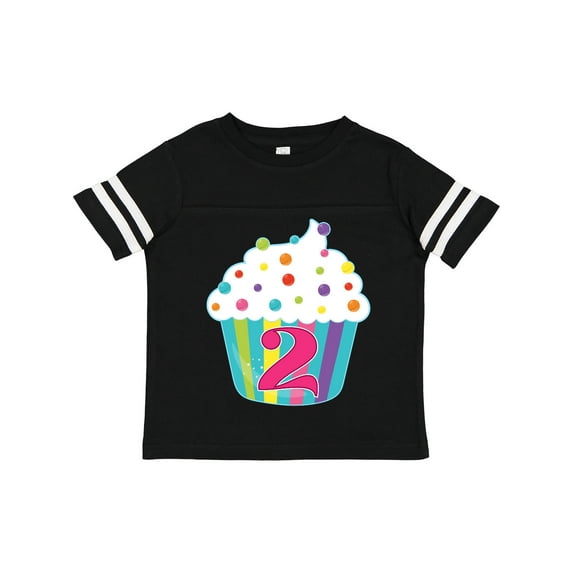 Inktastic 2nd Birthday Cupcake Boys or Girls Toddler T-Shirt