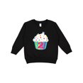 thumbnail image 1 of Inktastic 2nd Birthday Cupcake Toddler Sweatshirt, 1 of 4