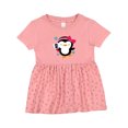 thumbnail image 1 of Inktastic 2nd Birthday Cute Penguin 2 Year Old Girl Girls Baby Dress, 1 of 5