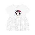 thumbnail image 1 of Inktastic 2nd Birthday Cute Penguin 2 Year Old Girl Girls Baby Dress, 1 of 5