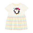 thumbnail image 1 of Inktastic 2nd Birthday Cute Penguin 2 Year Old Girl Girls Baby Dress, 1 of 5