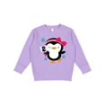 thumbnail image 1 of Inktastic 2nd Birthday Cute Penguin 2 Year Old Girl Toddler Sweatshirt, 1 of 4