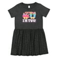 thumbnail image 1 of Inktastic 2nd Birthday Cute Pink Train Girls Toddler Dress, 1 of 5