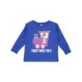 thumbnail image 1 of Inktastic 2nd Birthday Cute Train I'm Two Girls Long Sleeve Toddler T-Shirt, 1 of 5
