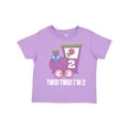 thumbnail image 1 of Inktastic 2nd Birthday Cute Train I'm Two Girls Toddler T-Shirt, 1 of 5