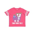 thumbnail image 1 of Inktastic 2nd Birthday Cute Train I'm Two Girls Toddler T-Shirt, 1 of 5