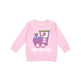 thumbnail image 1 of Inktastic 2nd Birthday Cute Train I'm Two Toddler Sweatshirt, 1 of 4