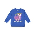 thumbnail image 1 of Inktastic 2nd Birthday Cute Train I'm Two Toddler Sweatshirt, 1 of 4