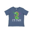 thumbnail image 1 of Inktastic 2nd Birthday Dinosaur Party 2 Year Old Boys or Girls Toddler T-Shirt, 1 of 5
