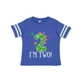thumbnail image 1 of Inktastic 2nd Birthday Dinosaur Party 2 Year Old Boys or Girls Toddler T-Shirt, 1 of 5