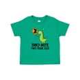 thumbnail image 1 of Inktastic 2nd Birthday Dinosaur Party Two Year Old Boys Baby T-Shirt, 1 of 5