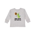thumbnail image 1 of Inktastic 2nd Birthday Dinosaur Party Two Year Old Boys Long Sleeve Toddler T-Shirt, 1 of 5