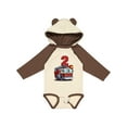 thumbnail image 1 of Inktastic 2nd Birthday Fire Truck Boys or Girls Long Sleeve Baby Bodysuit, 1 of 5