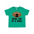 thumbnail image 1 of Inktastic 2nd Birthday Football Sports Boys Boys Toddler T-Shirt, 1 of 5