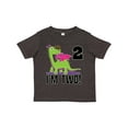 thumbnail image 1 of Inktastic 2nd Birthday Girl Dragon Girls Toddler T-Shirt, 1 of 5
