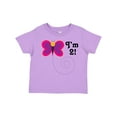 thumbnail image 1 of Inktastic 2nd Birthday I'm Two Girls Butterfly Girls Toddler T-Shirt, 1 of 5