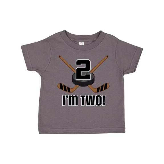 Inktastic 2nd Birthday Ice Hockey Sports Party Boys Boys Toddler T-Shirt
