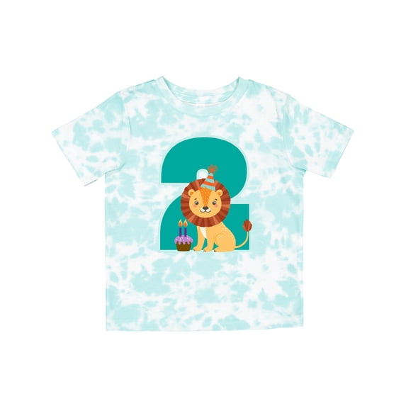 Inktastic 2nd Birthday Jungle Theme Boys or Girls Toddler T-Shirt