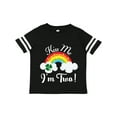 thumbnail image 1 of Inktastic 2nd Birthday Kiss Me I'm Two Boys or Girls Toddler T-Shirt, 1 of 5