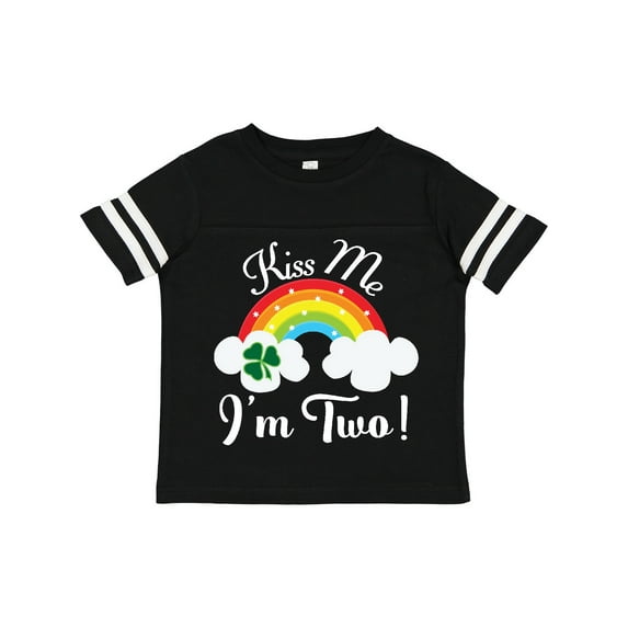 Inktastic 2nd Birthday Kiss Me I'm Two Boys or Girls Toddler T-Shirt