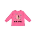 thumbnail image 1 of Inktastic 2nd Birthday Llama for Girl Girls Long Sleeve Toddler T-Shirt, 1 of 5