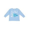 thumbnail image 1 of Inktastic 2nd Birthday Mermaid Party Girls Long Sleeve Toddler T-Shirt, 1 of 5