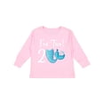 thumbnail image 1 of Inktastic 2nd Birthday Mermaid Party Girls Long Sleeve Toddler T-Shirt, 1 of 5