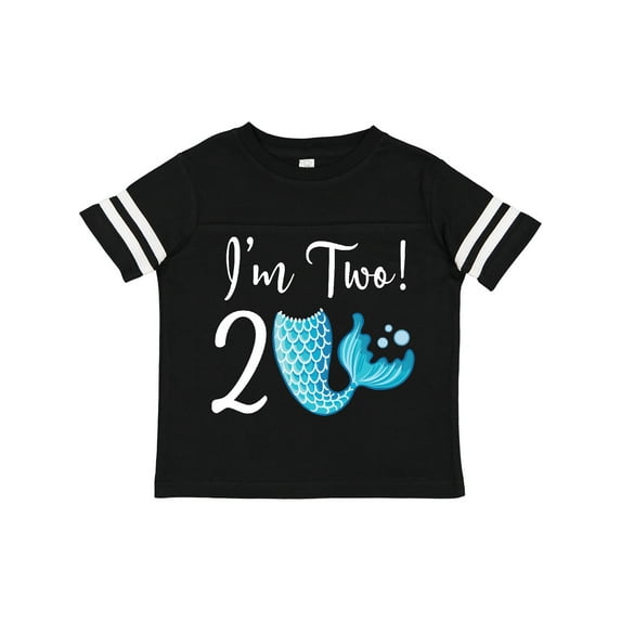 Inktastic 2nd Birthday Mermaid Party Girls Toddler T-Shirt