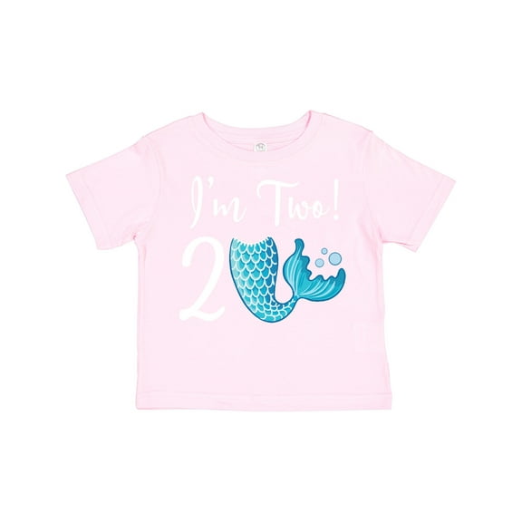 Inktastic 2nd Birthday Mermaid Party Girls Toddler T-Shirt
