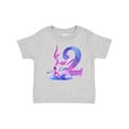 thumbnail image 1 of Inktastic 2nd Birthday Mermaid Tail Boys or Girls Baby T-Shirt, 1 of 5