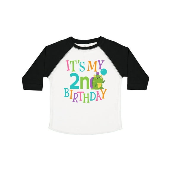 Inktastic 2nd Birthday Monster 2 Year Old Boys or Girls Toddler T-Shirt