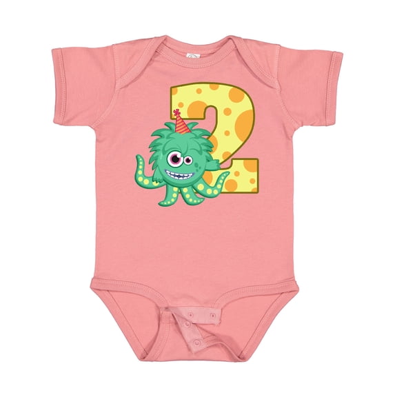 Inktastic 2nd Birthday Monster Boys or Girls Baby Bodysuit