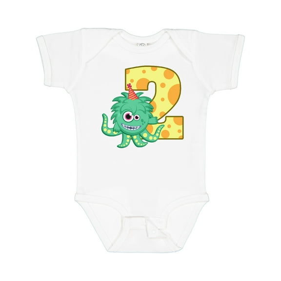 Inktastic 2nd Birthday Monster Boys or Girls Baby Bodysuit