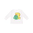 thumbnail image 1 of Inktastic 2nd Birthday Monster Boys or Girls Long Sleeve Toddler T-Shirt, 1 of 5