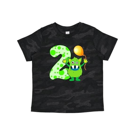 Inktastic 2nd Birthday Monster Boys or Girls Toddler T-Shirt