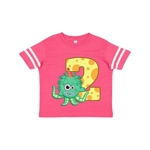 Inktastic 2nd Birthday Monster Boys or Girls Toddler T-Shirt