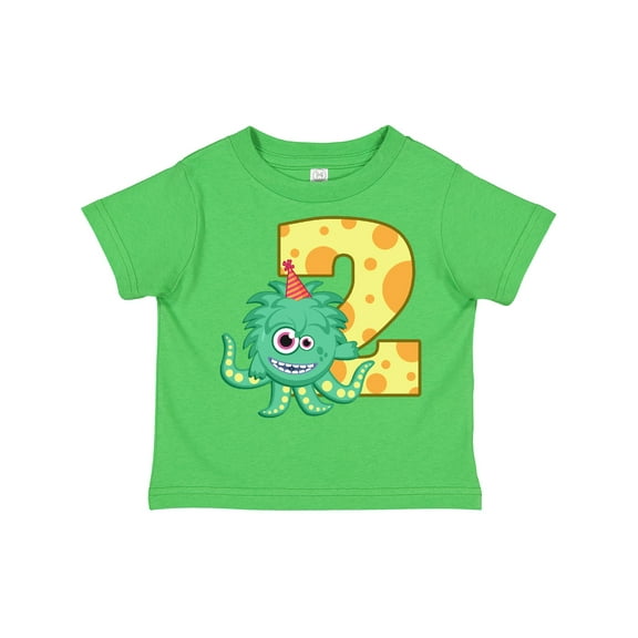 Inktastic 2nd Birthday Monster Boys or Girls Toddler T-Shirt