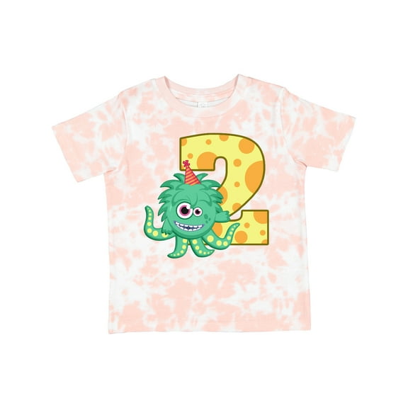 Inktastic 2nd Birthday Monster Boys or Girls Toddler T-Shirt