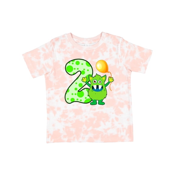 Inktastic 2nd Birthday Monster Boys or Girls Toddler T-Shirt