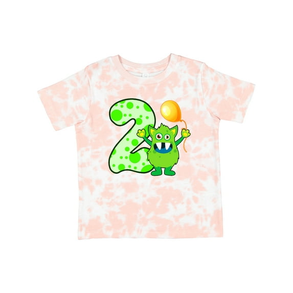 Inktastic 2nd Birthday Monster Boys or Girls Toddler T-Shirt